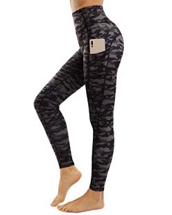 STYLEWORD Damen Leggings Yoga Hose High Waist Sporthose Yoga Leggings mit Taschen von STYLEWORD