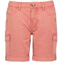 SUBLEVEL Bermudas Damen Cargo Shorts Bermuda Kurze Hose Shorts Short Denim Stretch Denim von SUBLEVEL