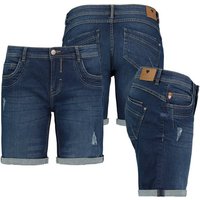 SUBLEVEL Bermudas Damen Jeans Shorts Bermuda Kurze Hose Shorts Short Denim Stretch Denim von SUBLEVEL