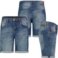 SUBLEVEL Bermudas Herren Jeans Short Freizeit Bermuda kurze Hose Jeans Denim Shorts von SUBLEVEL