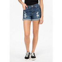 SUBLEVEL Jeansshorts Kurze Denim Hose von SUBLEVEL