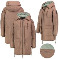 SUBLEVEL Parka Winter Jacke Mantel Parka Steppjacke Steppmantel Wintermantel Oversize von SUBLEVEL