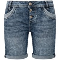 SUBLEVEL Shorts Damen Bermudas kurze Hose Baumwolle Jeans Sommer Chino Stoff Elastisch, Flex, Bequem von SUBLEVEL
