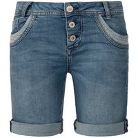 SUBLEVEL Shorts Damen Bermudas kurze Hose Baumwolle Jeans Sommer Chino Stoff Elastisch, Flex, Bequem von SUBLEVEL