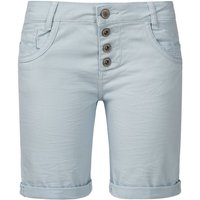SUBLEVEL Shorts Damen Bermudas kurze Hose Baumwolle Jeans Sommer Chino Stoff Elastisch, Flex, Bequem von SUBLEVEL