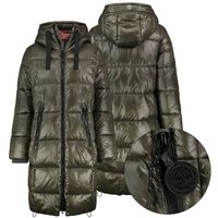 SUBLEVEL Steppjacke Damen Lange Stepp Mantel Winter Jacke Warm Mantel Steppjacke Parka von SUBLEVEL