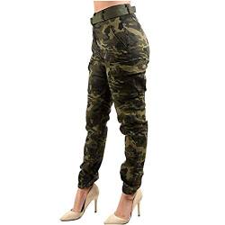 Damen suces haremshosen persönlichkeit camouflage sport sommer camouflage-hose green3 xl von SUCES