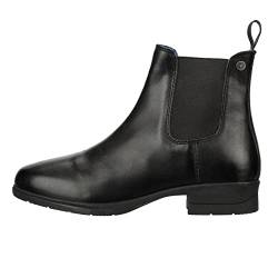 Reit-Stiefelette »Nova Jodhpur Vegan« - Chelsea Boot - Reit-Schlupf-Schuh in Premium-Vegan-Qualität - Komfortinnensohle - Nova Gummisohle - Micro Lining - Hautverträglich - Schwarz - 37 von SUEDWIND FOOTWEAR