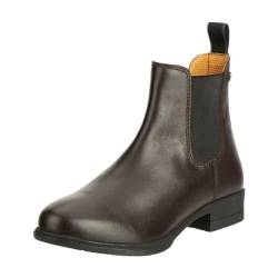 SUEDWIND© Chelsea Stiefelette »Nova Jodhpur Classic« | Bequeme Boots aus Echtleder | Reitschuh Schlupf Stiefel | Rindsleder | Nova Gummisohle | Micro-Lining | Atmungsaktiv | Braun 37 von SUEDWIND FOOTWEAR