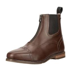 SUEDWIND FOOTWEAR Florentina FZ Merino Stiefelette - Italienisches Rindsleder – Winterschuh mit Lammfell - Karreeleisten - Fellsohle - Handarbeit - Braun 42 von SUEDWIND FOOTWEAR