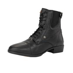 SUEDWIND FOOTWEAR Schnür-Reit-Stiefelette »ADVANCED II BZ LACE SOFT« mit Reißverschluss | Weiches Oberleder | Tolle Passform | Schlüpf-Schuh | Sport-Komfort-Einlegsohle | Jodhpur-Boots - Schwarz 37 von SUEDWIND FOOTWEAR