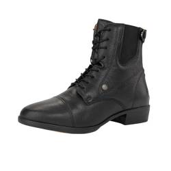 SUEDWIND FOOTWEAR Schnür-Reit-Stiefelette »ADVANCED II BZ LACE SOFT« mit Reißverschluss | Weiches Oberleder | Tolle Passform | Schlüpf-Schuh | Sport-Komfort-Einlegsohle | Jodhpur-Boots - Schwarz 40 von SUEDWIND FOOTWEAR