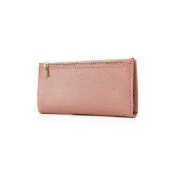 SUICRA Damen Geldbörse Frauen Geldbörsen Mode Lange Reißverschluss Münze Geldbörse Geld Tasche Kreditkartenhalter Weibliche Handtasche (Color : Pink) von SUICRA