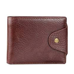SUICRA Leder-Geldbörse Hohe qualität Kurze männer Brieftasche mit Münztasche Leder Geldbörse for männliche Kartenhalterung von SUICRA