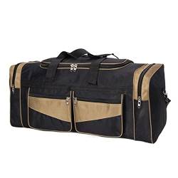 SUICRA Reisetasche Men Travel Handbag Male Oxford Shoulder Bags Large Capacity Crossbody Bag Luggage Bags Weekend Duffle Moving Bag Storage (Color : Blue) von SUICRA
