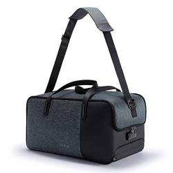 SUICRA Reisetasche Travel Bag 30L Foldable Duffle Bag with Shoes Compartment Packable for Men Women Anti-Theft Water-Proof Tear Resistant von SUICRA