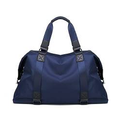 SUICRA Reisetasche Waterproof Travel Bags Women Handbag Yoga Bag Shoulder Crossbody Bag Unisex Sports Duffle Bag Brand Casual Men Gym Bags (Color : Blue) von SUICRA