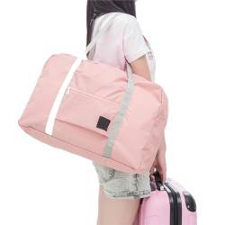 SUICRA Sporttaschen Wet and Dry Separation Nylon Yoga Gym Bag for Women Crossbody Bag Men's Travel Bag Casual Ladies Fashion Shoulder Bag (Color : Folding Bag) von SUICRA