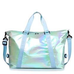 SUICRA Turnbeutel Trocken Nass Yogamatte Tasche Fitness Sporttaschen für Frauen Gymtas Reisetasche Outdoor Training Umhängetasche Handtaschen Duffel Casual (Color : Green) von SUICRA