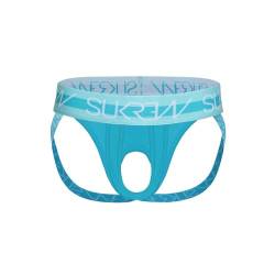 SUKREW - Männer Unterwäsche - Herren Jock - U-Style Jockstrap Scuba Blue - Blau - 1 x Größe L von SUKREW