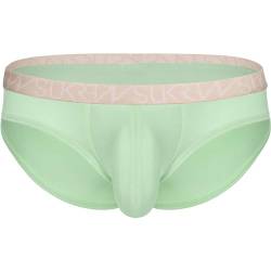 SUKREW - Männer Unterwäsche - Herren Slip - Low-Rise Brief Apple Green - Grün - 1 x Größe L von SUKREW