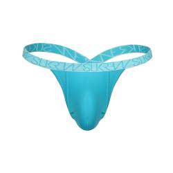 SUKREW - Männer Unterwäsche - Herren String - Bubble Thong Scuba Blue - Blau - 1 x Größe XL von SUKREW