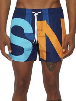 SUNDEK Costume Uomo Printed Boardshort M723bdrt41m.0071m von SUNDEK