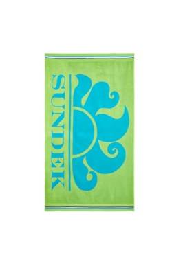 SUNDEK NEW CLASSIC LOGO GRÜNES STRANDTUCH AM312ATC105024813 von SUNDEK