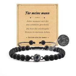 SUNSH Männer Geschenke Ich Liebe Dich 100 Sprachen Projektions Armband Geschenke Für Männer Freund Ehemann Partner Geschenke Valentinstag Weihnachtstag Geburtstagsgeschenk Jahrestag Geschenk Für Ihn von SUNSH