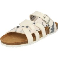 SUPERSOFT Damen Schuhe 274-052 Pantolette Hausschuhe Glitzer Blumen Pantolette von SUPERSOFT