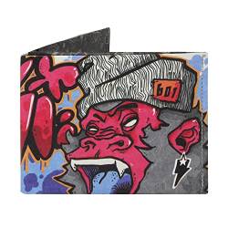 SUPERVEK Genähte Tyvek Minimalistische Geldbörse – Langlebige, schlanke Streetwear-Karten-Geldbörse – Mighty Paper Bifold Wallet für Damen und Herren, Super Munki, Thin Wallet, Normal von SUPERVEK