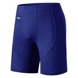 SURFEASY Herren Jammers Badeanzug Schwimmen Schwimmhose Badehose Eco Endurance+ Pro Mid Length Shorts Swim Trunks wettkampfhose Herren (Marine,M) von SURFEASY