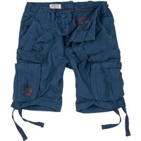 SURPLUS Cargoshorts SURPLUS Airborne Vintage Shorts, navy Cargostyle von SURPLUS