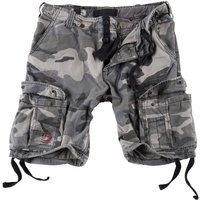 SURPLUS Cargoshorts SURPLUS Airborne Vintage Shorts, nightcamo Cargostyle von SURPLUS