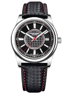 Pagani Design Herrenuhr automatikuhr Mechanische Armbanduhren（Nylon-Leder-Rot） von SUZAKU