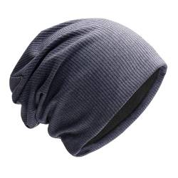 Modische Slouch Beanie für Herren und Damen, Mützen, leichte und weiche Übergangsmütze, Ideal für Frühling, Herbst und Winter von SUZALA