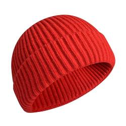 SUZALA Winter Beanie Hat für Damen Herren, Unisex Fischermütze Dockermütze Rollmütze Winter Hut Baseballkappe von SUZALA