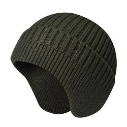 SUZALA Wintermütze Beanie Strickmütze Unisex, Warm Ohrenmütze Wollmütze Skimütze Ski Kappe Für Damen Und Herren von SUZALA