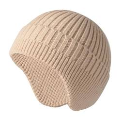 SUZALA Wintermütze Beanie Strickmütze Unisex, Warm Ohrenmütze Wollmütze Skimütze Ski Kappe Für Damen Und Herren von SUZALA