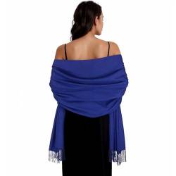 SWAT PANY Stola Blau Damen Festlich Schultertuch Stola für Abendkleid Pashmina Schal Frauen Winter Schals Tücher für Damen von SWAT PANY