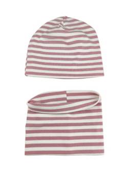 SWAUSWAUK Beanie Mütze Mädchen Kinder Baby 0–6 Jahre - Mütze Schal Set Mädchen für Herbst Winter Frühling von SWAUSWAUK