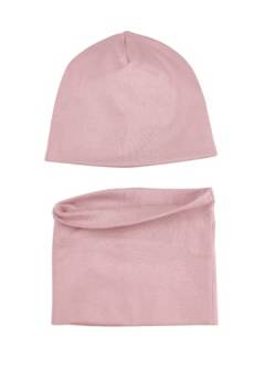 SWAUSWAUK Beanie Mütze Mädchen Kinder Baby 0–6 Jahre - Mütze Schal Set Mädchen für Herbst Winter Frühling von SWAUSWAUK