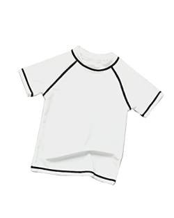 UV Shirt Kinder 6-12 Jahre - Badeshirt uv Jungen Schwimmshirt Kinder UV-Schutz UPF 50+ Kurzarm von SWAUSWAUK