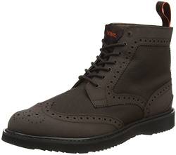 SWIMS Herren Barry Brogue High Desert Boots, Braun (Brown Black 405) von SWIMS