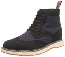 SWIMS Herren Barry Brogue High Desert Boots, Mehrfarbig (Navy Black 284), 46 von SWIMS