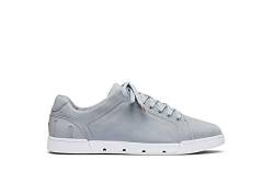 SWIMS Herren Breeze Tennis Leather Sneaker, Grau (Quarry/White 825) von SWIMS