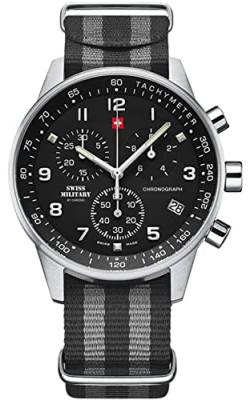 SWISS MILITARY by CHRONO - Chronograph "ARENA" schwarz von SWISS MILITARY