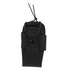 SWOOMEY Walkie-Talkie-Tasche Halter für Funkträger Walkie-Talkie-Zubehör Radio Handyständer Handytasche für männer Campingzubehör Taktik Zubehörtasche Bauchtasche Halterung Nylon von SWOOMEY