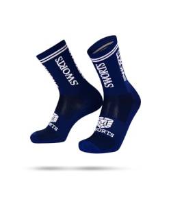 SWORTS Hybrid Kompressionssocken Kurz I Belüftende Kompression Laufsocken für Frische Füße (Damen & Herren) von SWORTS