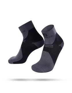 SWORTS Kompressionssocken Kurz I Plantarfasciitis Socks Fersensporn (Extra Weiche Laufsocken mit Anti-Blasenschutz) von SWORTS